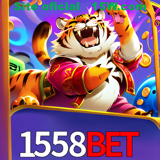 Imagem promocional da 1558Bet mostrando a plataforma e suas vantagens